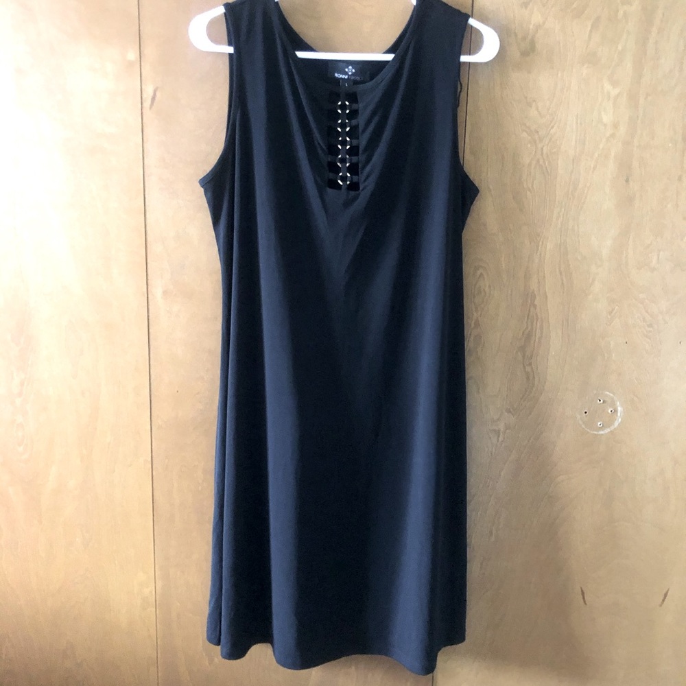 Black swing dress